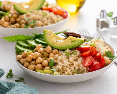 Quinoa Chickpea Power Bowl